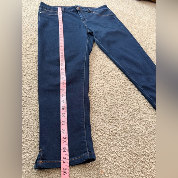 Blue Skinny Jeans with Sleek Fit - Picture 9 of 11